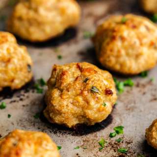 Easy Baked Chicken Meatballs
