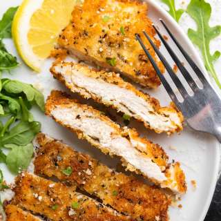 Crispy Parmesan Chicken Cutlets