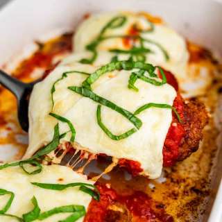 Crispy Baked Chicken Parmesan