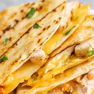Cheesy Chicken Quesadilla