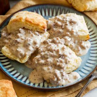 Biscuits and Sausage Gravy