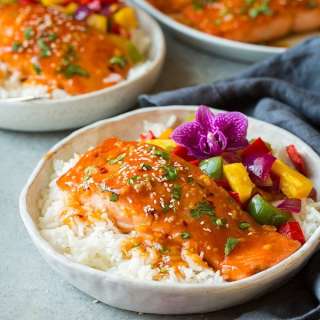 Sweet and Sour Salmon