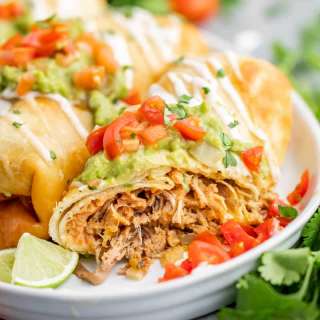 Homemade Chimichangas