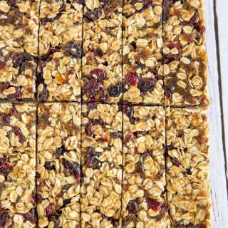 No-Bake 5-Ingredient Granola Bars