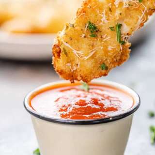 Air Fryer Garlic Parmesan Chicken Tenders