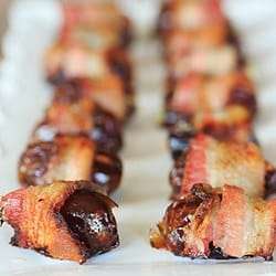 Cheesy Bacon-Wrapped Dates