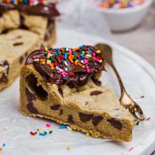 Chocolate Chip Cookie Cake