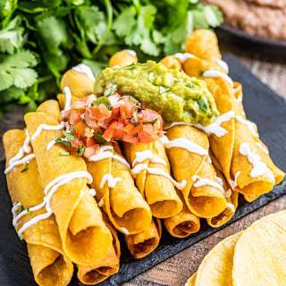 Baked or Fried Taquitos