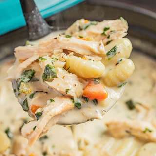 30 Minute Chicken Gnocchi Soup