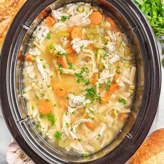 Slow Cooker Chicken Noodle Soup