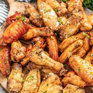 Crispy Oven Baked Chicken Wings