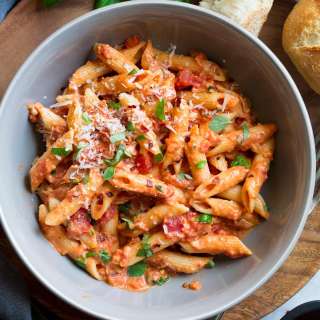 Penne alla Vodka (Best Vodka Sauce!)