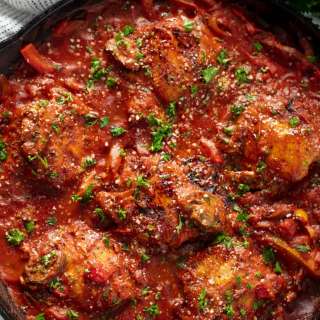 Mom's Chicken Cacciatore