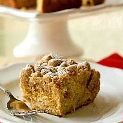 Rhubarb Crumb Cake