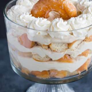 Coffee and Doughnuts Trifle