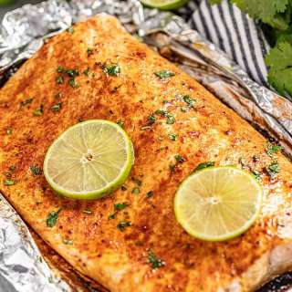 Baked Chili-Lime Salmon
