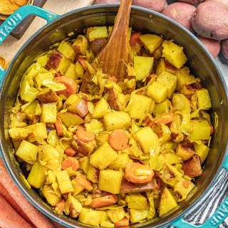 Tikel Gomen (One Pot Potato and Cabbage Dish)
