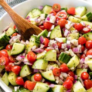 Cucumber Tomato Salad