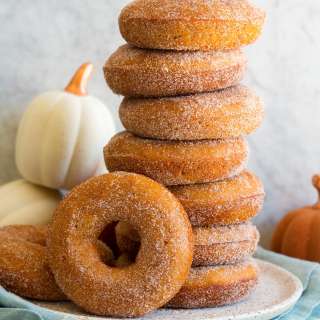 Pumpkin Doughnuts