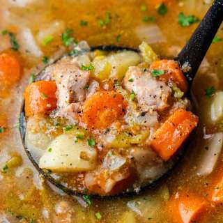 Slow Cooker Green Chile Pork Stew