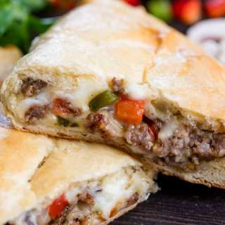 Sausage and Cheese Calzone