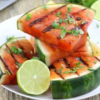 Cilantro-Lime Grilled Watermelon