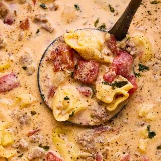 Sausage Tortellini Soup