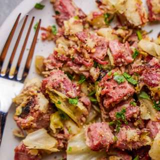 Corned Beef and Cabbage Hash