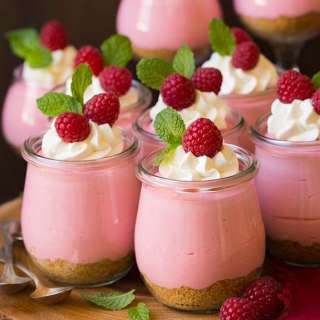 Raspberry Cheesecake Mousse