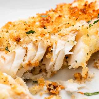 Air Fryer Garlic Crusted Fish