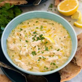 Avgolemono Soup (Greek Lemon Chicken Soup)