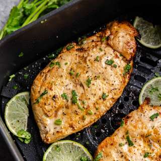 Air Fryer Garlic Lime Chicken