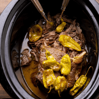 Slow Cooker Mississippi Pork Roast