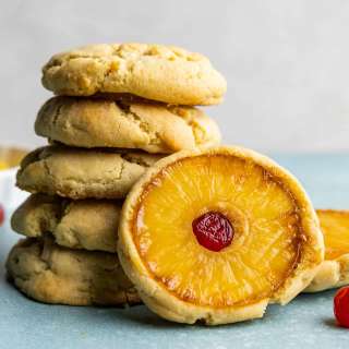 Pineapple Upside Down Cookies