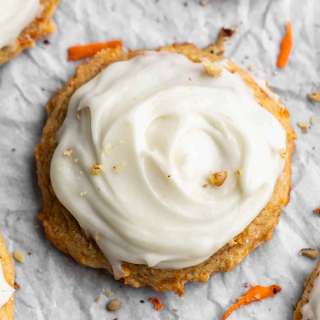 Perfectly Soft Carrot Cake Cookies