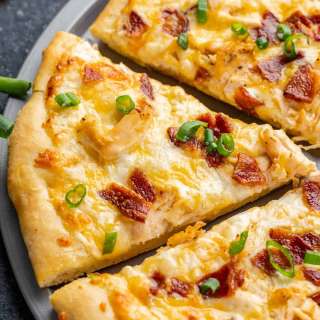 Chicken Bacon Ranch Pizza