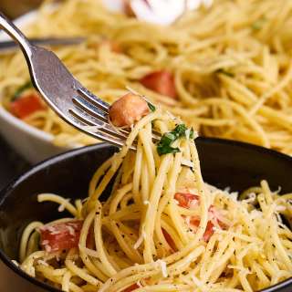 15 Minute Italian Garden Pasta