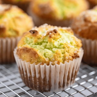Bakery Style Pistachio Muffins