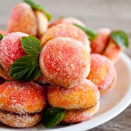 Peach Cookies {That Look Like a Real Peach!}