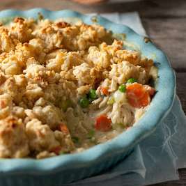 Chicken Pot Pie Crumble