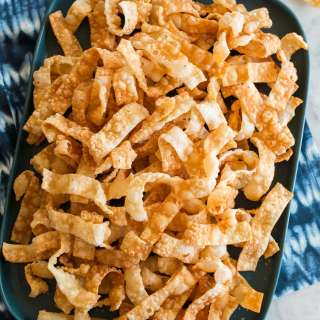 Fried Wonton Strips