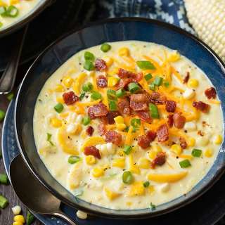 Summer Squash and Corn Chowder