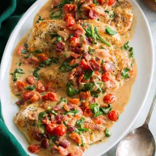 Smothered BLT Chicken