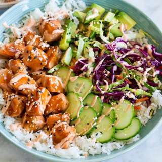 Salmon Rice Bowl