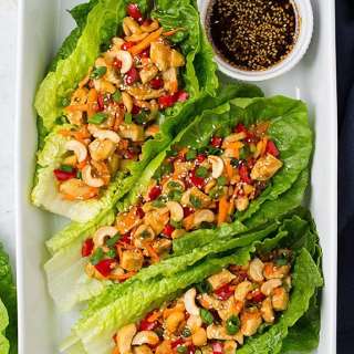 Teriyaki Chicken Lettuce Wraps