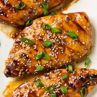 Hoisin Glazed Grilled Chicken
