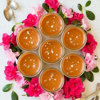 Salted Caramel Pots de Crème