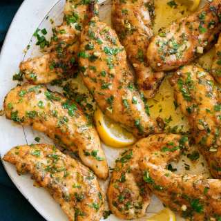 Lemon Butter Chicken Tenders