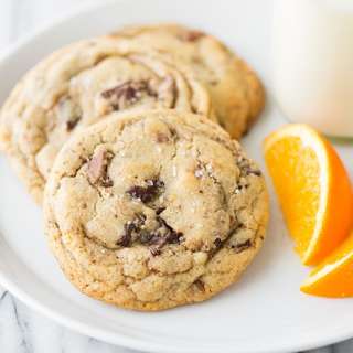 Orange Chocolate Chunk Cookies
