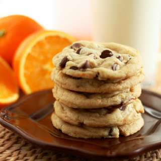 Orange Chocolate Chip Cookies (tastes just like an Orange Milano, but better!)